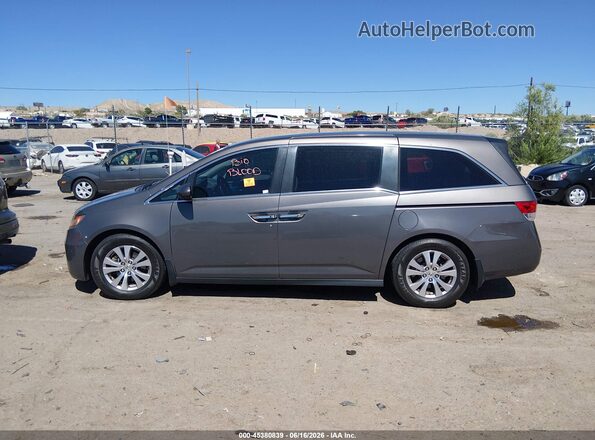 5FNRL5H45GB152001 2016 HONDA ODYSSEY Gray Vista interior de 360 grados