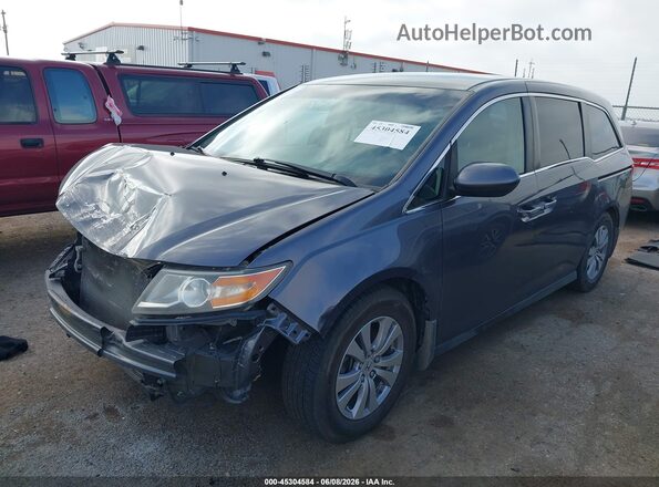 5FNRL5H46HB004361 2017 HONDA ODYSSEY Серый Передняя левая четверть