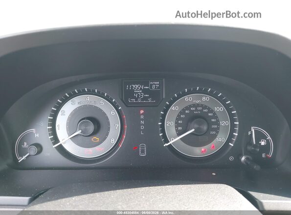 5FNRL5H46HB004361 2017 HONDA ODYSSEY Серый Вид задних сидений