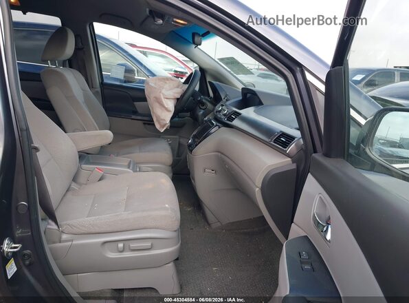 5FNRL5H46HB004361 2017 HONDA ODYSSEY Серый Вид салона спереди