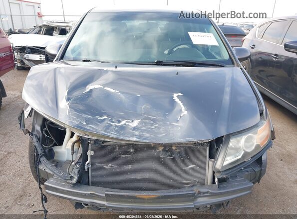 5FNRL5H46HB004361 2017 HONDA ODYSSEY Серый Вид задней части салона