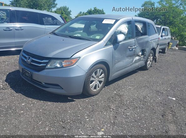5FNRL5H47GB077902 2016 HONDA ODYSSEY Gray Передня ліва чверть