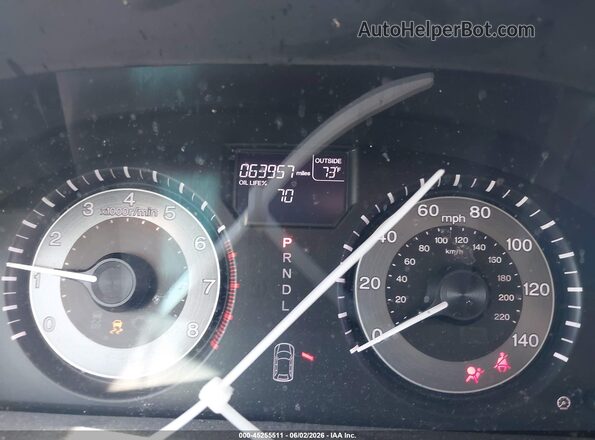 5FNRL5H47GB077902 2016 HONDA ODYSSEY Gray Вид задніх сидінь