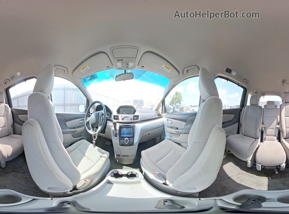 5FNRL5H49GB105375 2016 HONDA ODYSSEY Gray სალონის 360-გრადუსიანი ხედი