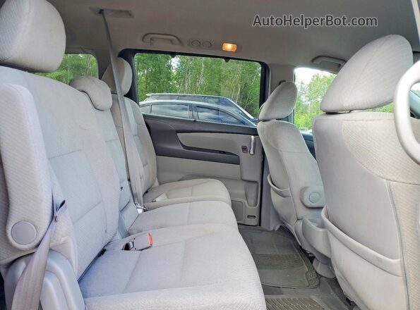 5FNRL5H49GB500382 2016 HONDA ODYSSEY Charcoal Rear interior view