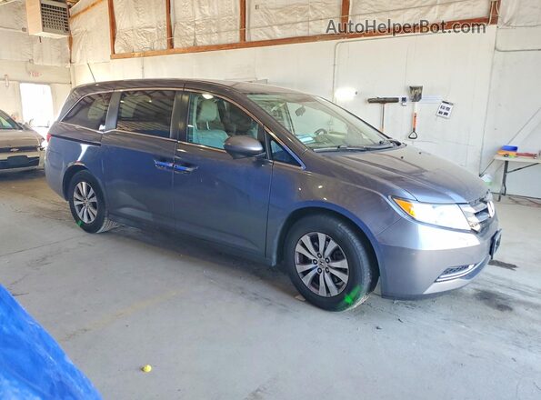 5FNRL5H4XHB014200 2017 HONDA ODYSSEY Gray 