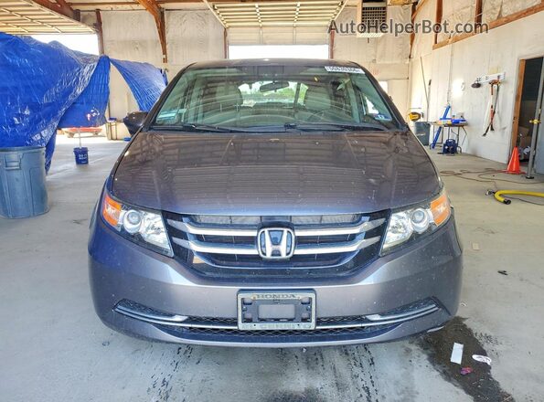 5FNRL5H4XHB014200 2017 HONDA ODYSSEY Gray 