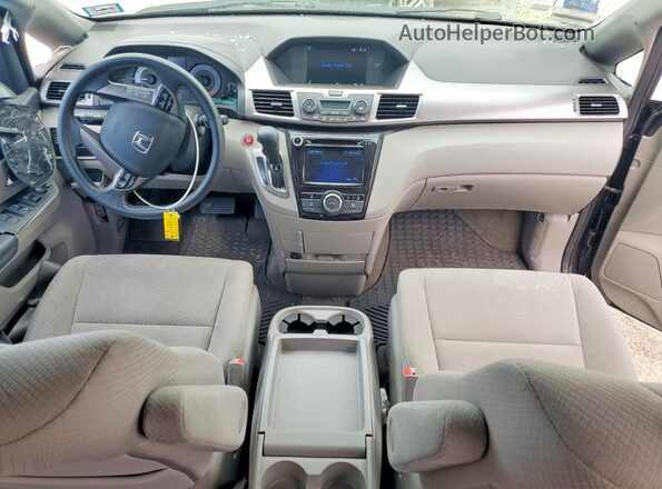 5FNRL5H4XHB014200 2017 HONDA ODYSSEY Gray 