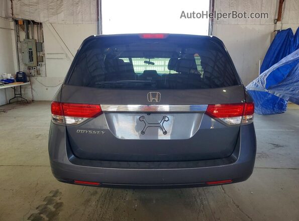5FNRL5H4XHB014200 2017 HONDA ODYSSEY Gray 