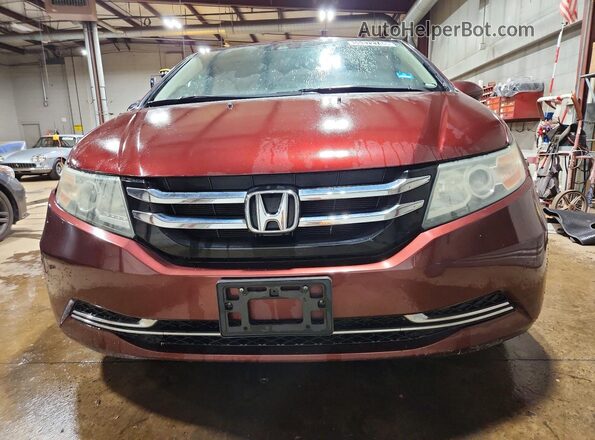 5FNRL5H60GB046752 2016 HONDA ODYSSEY Burgundy 