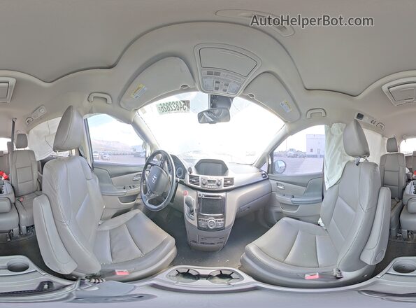 5FNRL5H60GB127735 2016 HONDA ODYSSEY Silver VIN sticker view