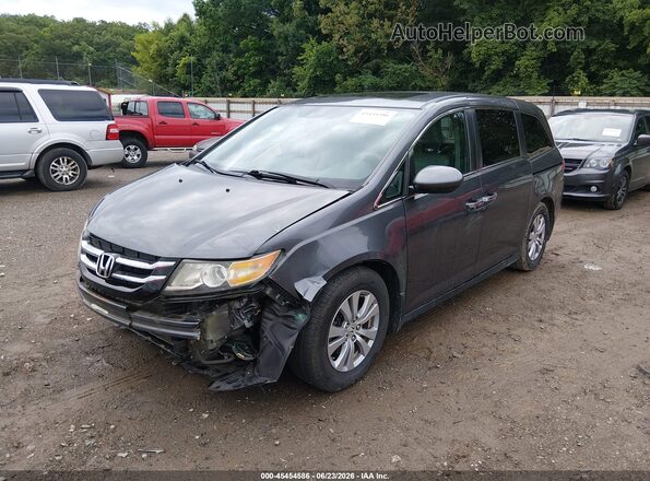 5FNRL5H60HB001506 2017 HONDA ODYSSEY Silver Передня ліва чверть