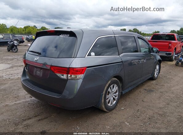 5FNRL5H60HB001506 2017 HONDA ODYSSEY Silver Задня права чверть