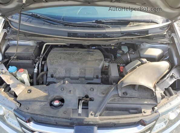 5FNRL5H60HB006365 2017 HONDA ODYSSEY Silver Widok komory silnika