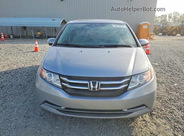 5FNRL5H60HB006365 2017 HONDA ODYSSEY Silver Widok z przodu