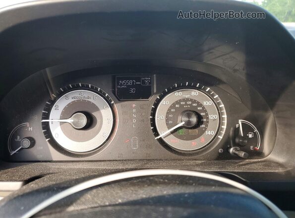 5FNRL5H60HB006365 2017 HONDA ODYSSEY Silver Widok zestawu wskaźników