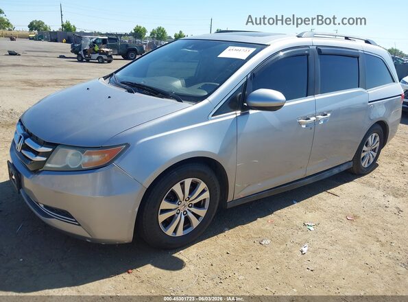 5FNRL5H61GB008155 2016 HONDA ODYSSEY Silver Przód lewy