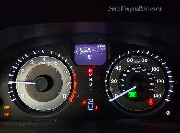 5FNRL5H61GB065407 2016 HONDA ODYSSEY White Widok zestawu wskaźników