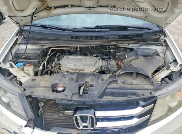 5FNRL5H61HB010506 2017 HONDA ODYSSEY White ძრავის განყოფილების ხედი