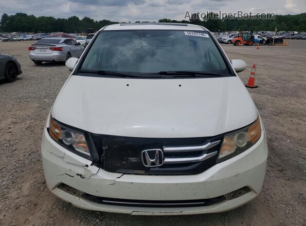 5FNRL5H61HB010506 2017 HONDA ODYSSEY White წინა ხედი