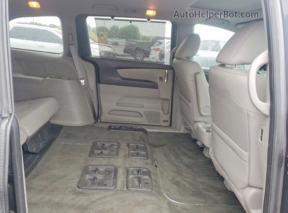 5FNRL5H62GB120124 2016 HONDA ODYSSEY Gray Widok wnętrza z tyłu