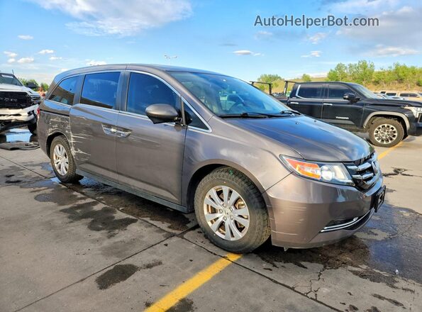 5FNRL5H62HB007338 2017 HONDA ODYSSEY Gray 