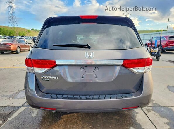 5FNRL5H62HB007338 2017 HONDA ODYSSEY Gray 