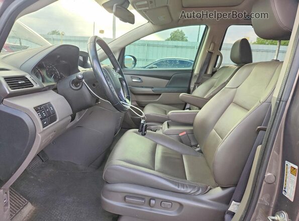 5FNRL5H62HB007338 2017 HONDA ODYSSEY Gray 