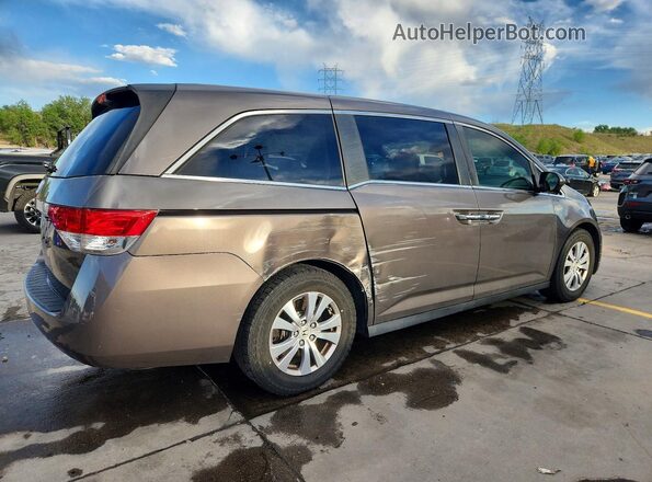 5FNRL5H62HB007338 2017 HONDA ODYSSEY Gray 