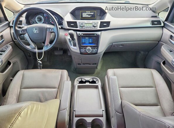 5FNRL5H62HB007338 2017 HONDA ODYSSEY Gray 