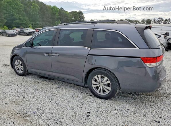 5FNRL5H62HB018419 2017 HONDA ODYSSEY Gray Rear left