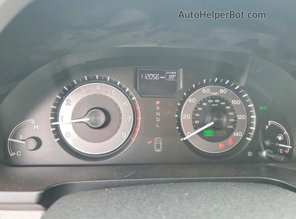 5FNRL5H62HB018419 2017 HONDA ODYSSEY Gray Instrument cluster view