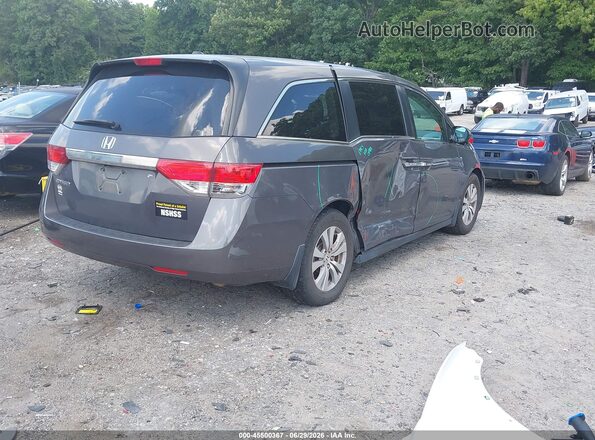 5FNRL5H63GB014099 2016 HONDA ODYSSEY Gray Задня права чверть