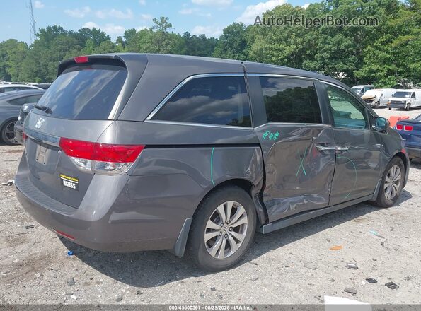 5FNRL5H63GB014099 2016 HONDA ODYSSEY Gray Вид спереду
