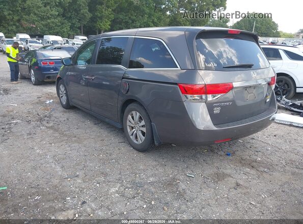 5FNRL5H63GB014099 2016 HONDA ODYSSEY Gray Задня ліва чверть