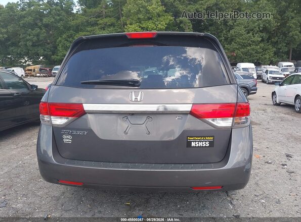 5FNRL5H63GB014099 2016 HONDA ODYSSEY Gray 