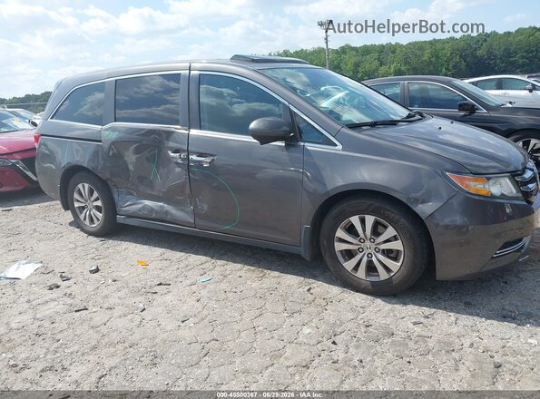 5FNRL5H63GB014099 2016 HONDA ODYSSEY Gray 