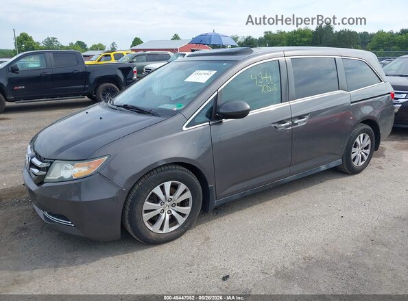 5FNRL5H63GB024406 2016 HONDA ODYSSEY Gray Przód lewy