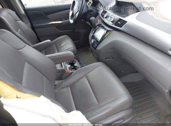 5FNRL5H63GB024406 2016 HONDA ODYSSEY Gray Widok wnętrza z przodu