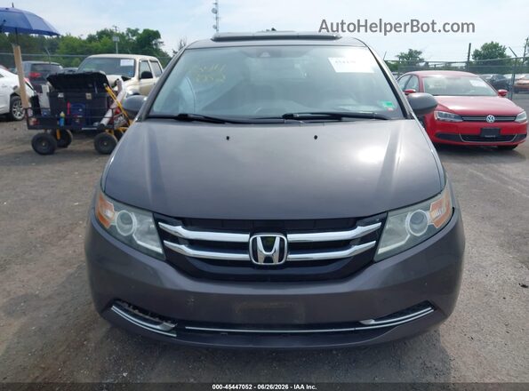 5FNRL5H63GB024406 2016 HONDA ODYSSEY Gray Widok zestawu wskaźników