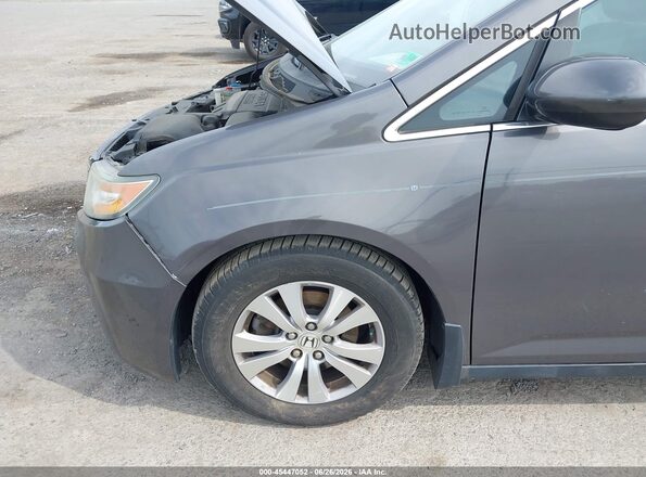 5FNRL5H63GB024406 2016 HONDA ODYSSEY Gray Widok z przodu