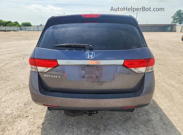 5FNRL5H63GB034613 2016 HONDA ODYSSEY Gray Вид ззаду