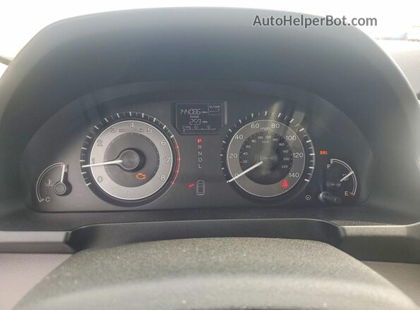 5FNRL5H63GB059592 2016 HONDA ODYSSEY Gray Вид щитка приладів