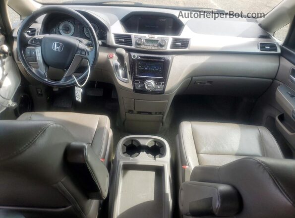 5FNRL5H63GB059592 2016 HONDA ODYSSEY Gray Вид панелі приладів