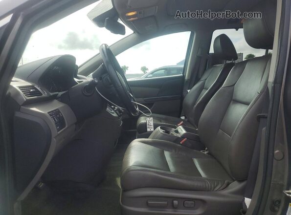 5FNRL5H63GB059592 2016 HONDA ODYSSEY Gray Вид салону спереду