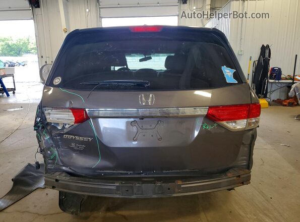 5FNRL5H63GB087134 2016 HONDA ODYSSEY Gray Widok z tyłu