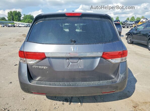 5FNRL5H63GB159904 2016 HONDA ODYSSEY Gray 