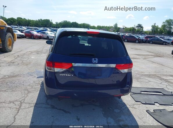 5FNRL5H63HB004576 2017 HONDA ODYSSEY Blue 