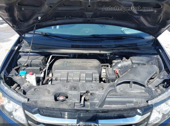 5FNRL5H63HB004576 2017 HONDA ODYSSEY Blue Vista trasera