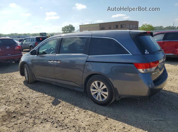 5FNRL5H63HB005310 2017 HONDA ODYSSEY Gray Tył lewy
